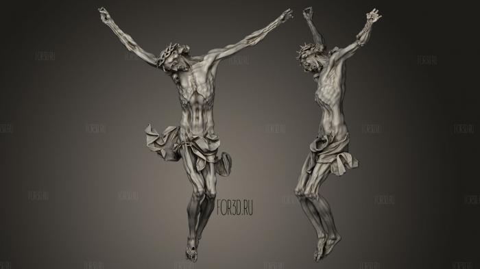 Crucifix from the Church of St Martin stl model for CNC