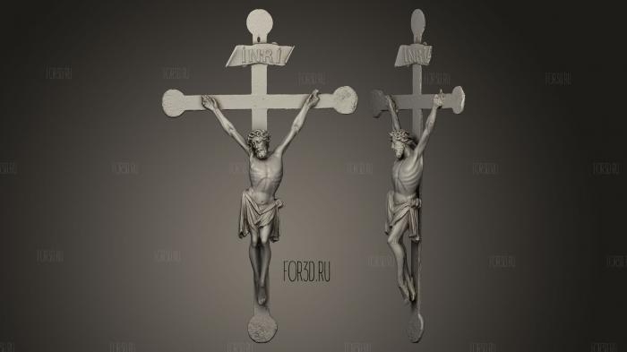 Crucifix Of The Koeru Church 3d stl модель для ЧПУ