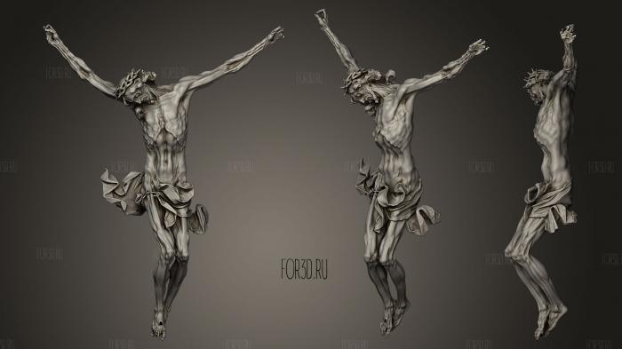 Crucifix from the Church of St Martin stl model for CNC
