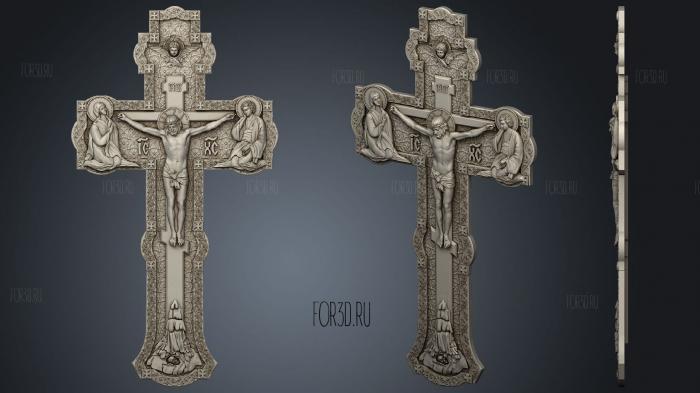 Crucifix 3d stl модель для ЧПУ