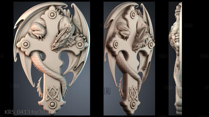 KRS_0413 3d stl модель для ЧПУ
