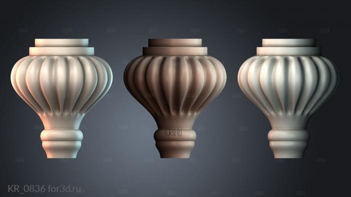 KR_0836 3d stl модель для ЧПУ