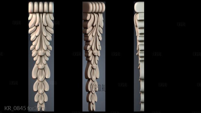 KR_0845 3d stl for CNC