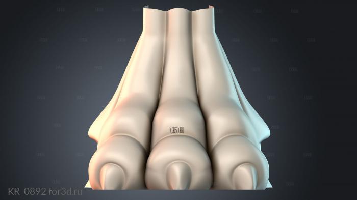 KR_0892 3d stl for CNC