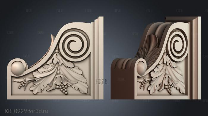 KR_0929 3d stl for CNC