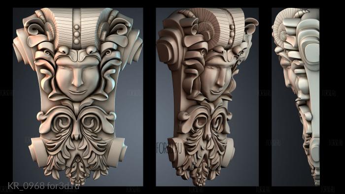 KR_0968 3d stl модель для ЧПУ