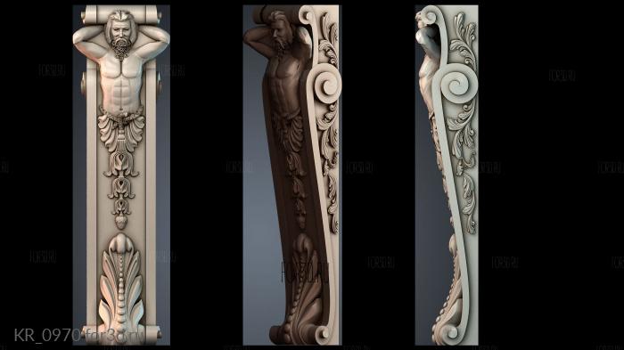 KR_0970 3d stl модель для ЧПУ