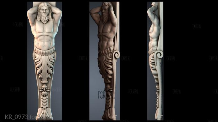 KR_0973 3d stl модель для ЧПУ