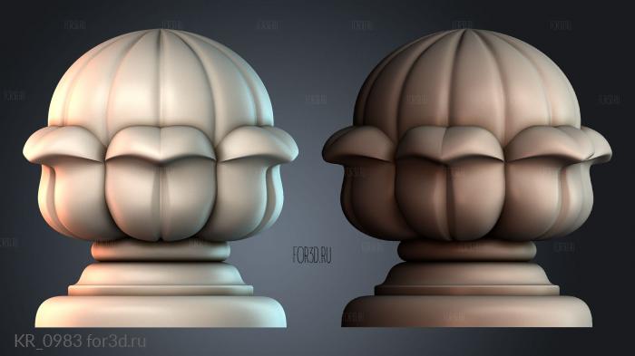 KR_0983 3d stl for CNC