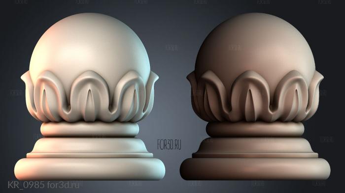KR_0985 3d stl модель для ЧПУ