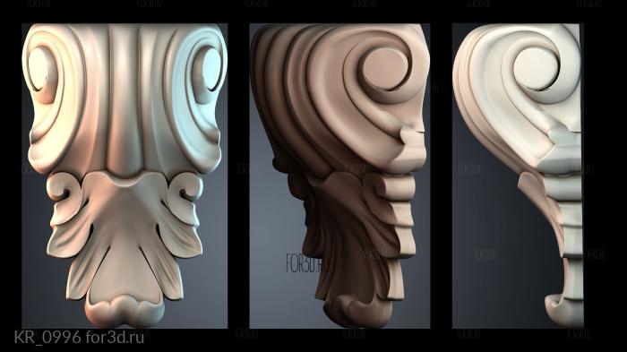 KR_0996 3d stl модель для ЧПУ