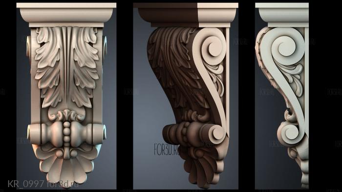 KR_0997 3d stl модель для ЧПУ