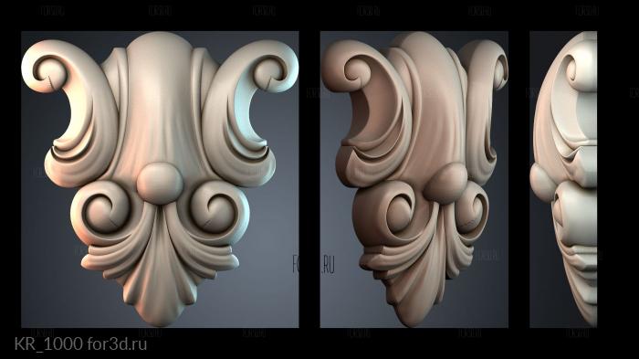 KR_1000 3d stl модель для ЧПУ