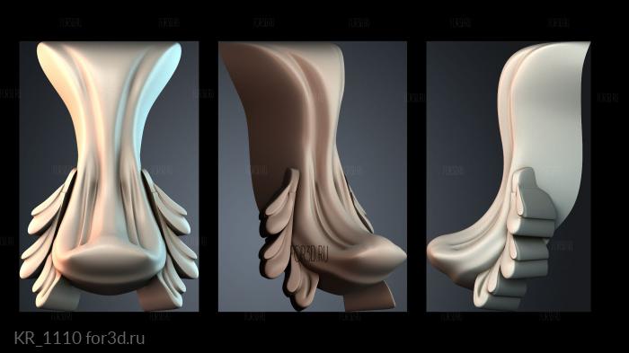 KR_1110 3d stl for CNC