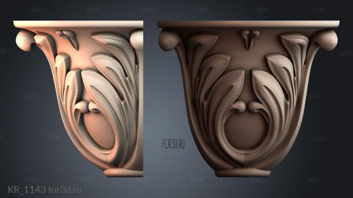 KR_1143 3d stl for CNC