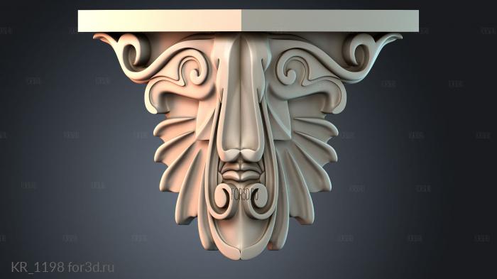 KR_1198 3d stl модель для ЧПУ