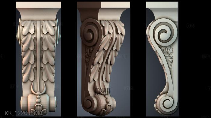 KR_1220 3d stl модель для ЧПУ