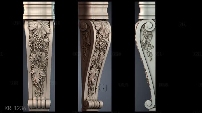 KR_1236 3d stl модель для ЧПУ