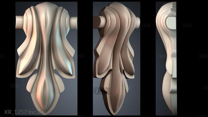KR_1257 3d stl for CNC