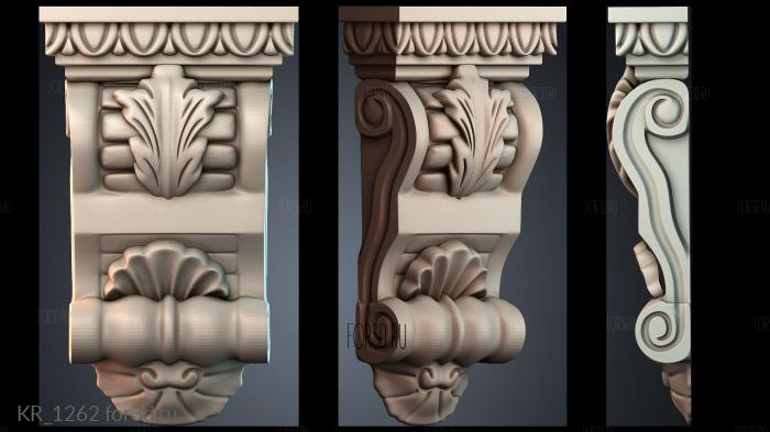 KR_1262 3d stl for CNC