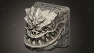 Фэнтезийные Колпачки Для Ключей DEVIL Kalantos 3d stl модель для ЧПУ