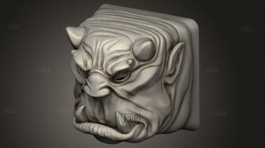 Фэнтезийные Колпачки Для Ключей DEVIL Urkullu 3d stl модель для ЧПУ