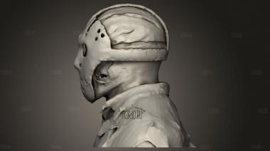 Джейсон Вурхиз рубленый 3d stl модель для ЧПУ