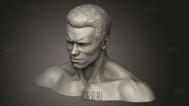 Арнольд Шварценеггер 3d stl модель для ЧПУ