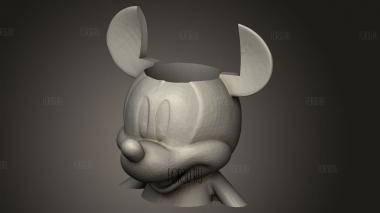 Приятель Микки 3d stl модель для ЧПУ