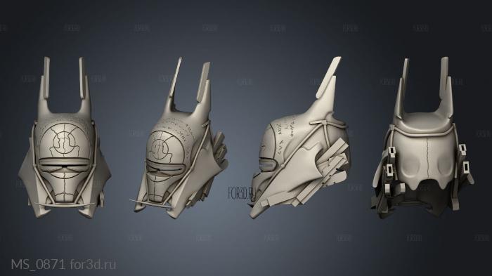 Enfys Nest Helmet stl model for CNC