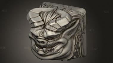 ДЬЯВОЛ Ким Ки 3d stl модель для ЧПУ