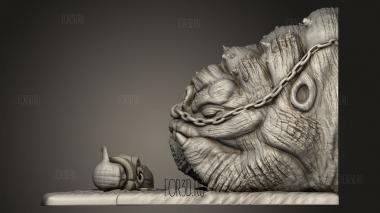 Гранкор Спит Сонным Сном 3d stl модель для ЧПУ