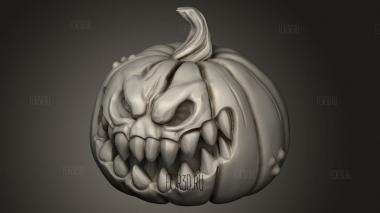 Тыква 3d stl модель для ЧПУ