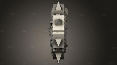 Повторный запуск маркера 3d stl модель для ЧПУ