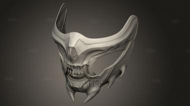 Маска Последствия смертельной битвы Скорпионов для верного воина 3d stl модель для ЧПУ