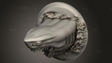Акулы 3d stl модель для ЧПУ