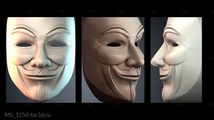 MS_1250 3d stl модель для ЧПУ