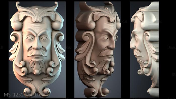 MS_1252 3d stl модель для ЧПУ