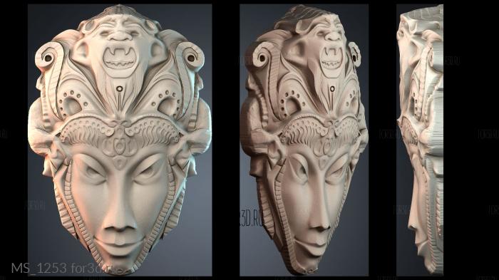 MS_1253 3d stl модель для ЧПУ