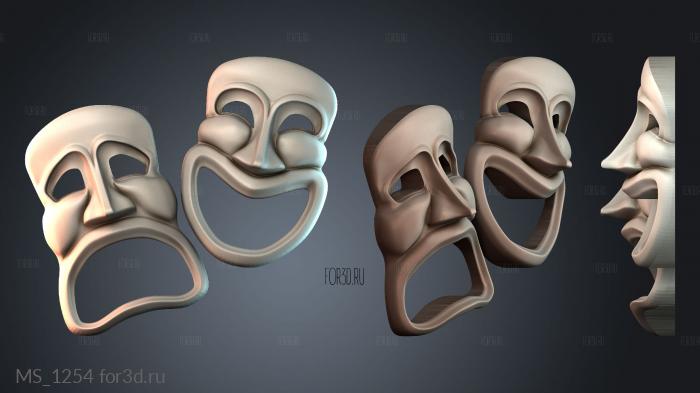 MS_1254 3d stl модель для ЧПУ