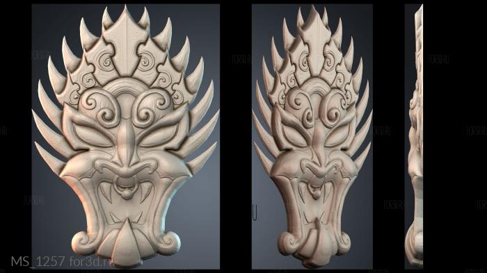 MS_1257 3d stl модель для ЧПУ