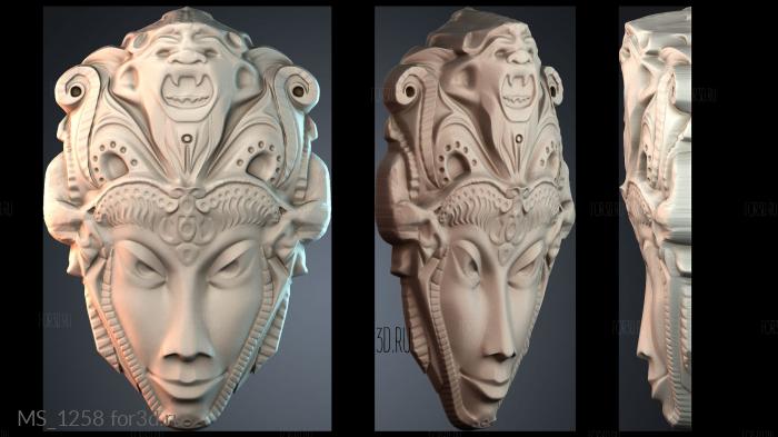 MS_1258 3d stl модель для ЧПУ