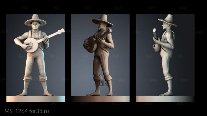 MS_1264 3d stl модель для ЧПУ