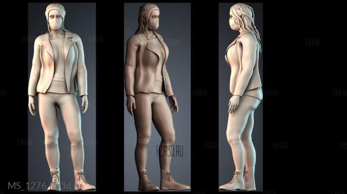 MS_1276 3d stl модель для ЧПУ