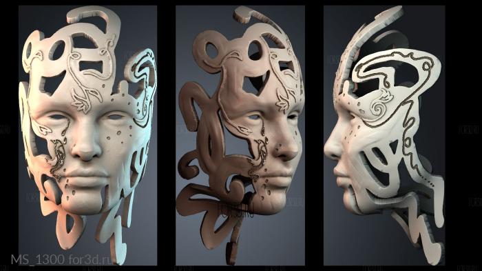 MS_1300 3d stl модель для ЧПУ