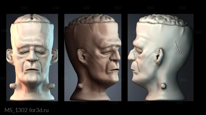 MS_1302 3d stl модель для ЧПУ