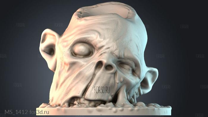MS_1412 stl model for CNC