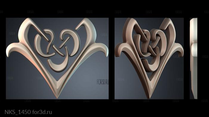 NKS_1450 3d stl for CNC