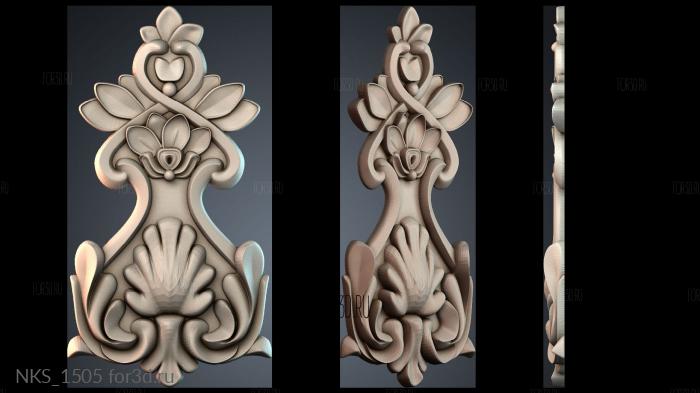 NKS_1505 3d stl for CNC