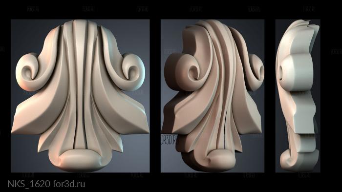 NKS_1620 3d stl for CNC